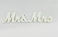 Wooden Styling Items "Mr&Mrs"
