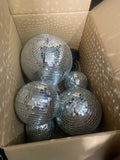 Large, Med, Small, Mini Disco Balls