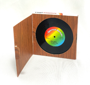 Vinyl coasters