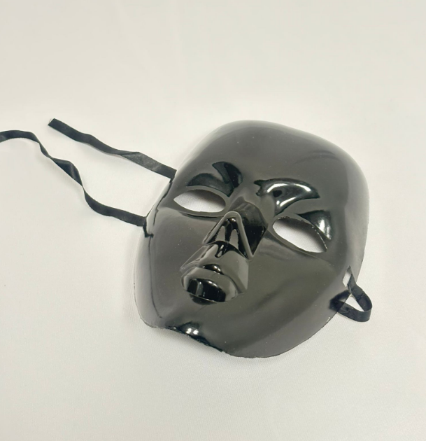 Black Plain full Face mask