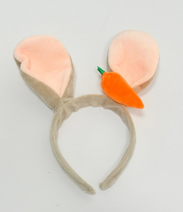 Rabbit Ears with Carrot Headband