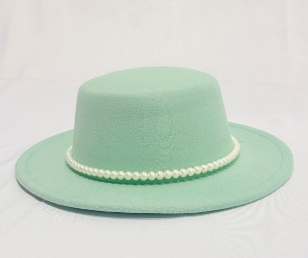 Pastel Green with White Pearl