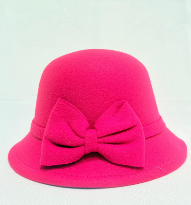 Hot Pink with Bow