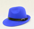Blue Hat with Belt