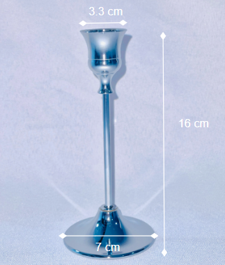 Silver Candle Stick Holder
