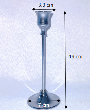 Silver Candle Stick Holder