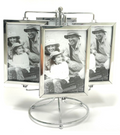 Metal Rotating Photo Frame Rack