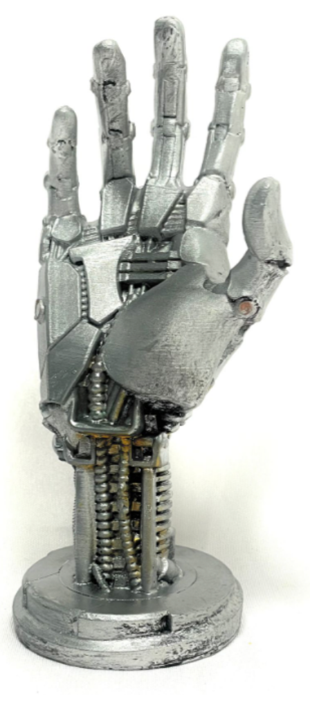 Cyberpunk Robotic Arm Gamepad Desktop Stand