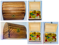 Toy Treasure chest wooden box