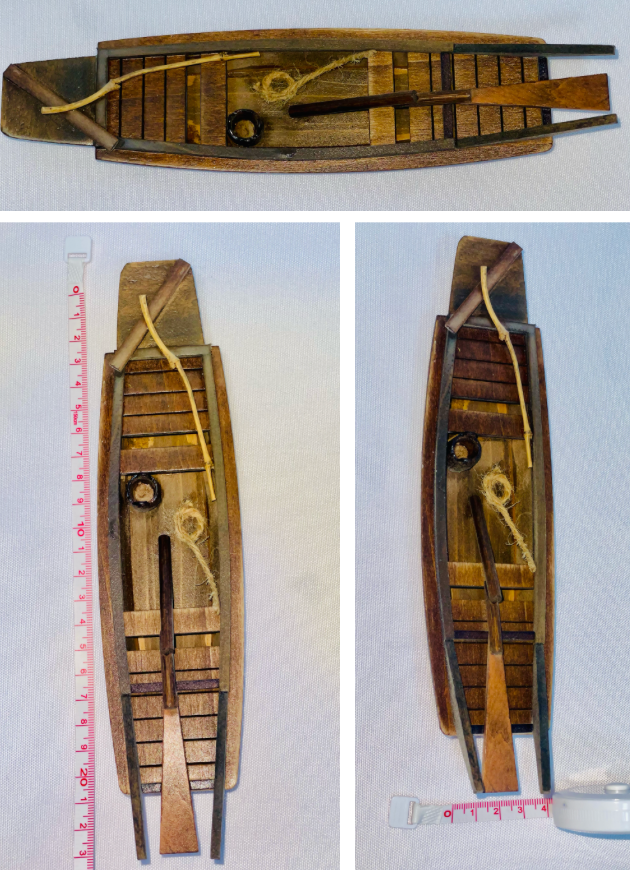 Miniature Wooden Boat