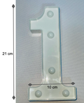 Number 1 LED Light