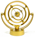 Spinnable Gold Galaxy Globe