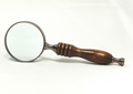 Antique Brass Magnifying Glass