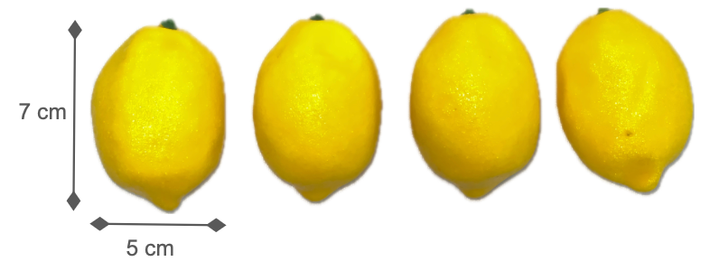 Mini Artificial Lemons