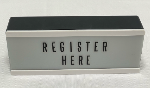 Light box sign