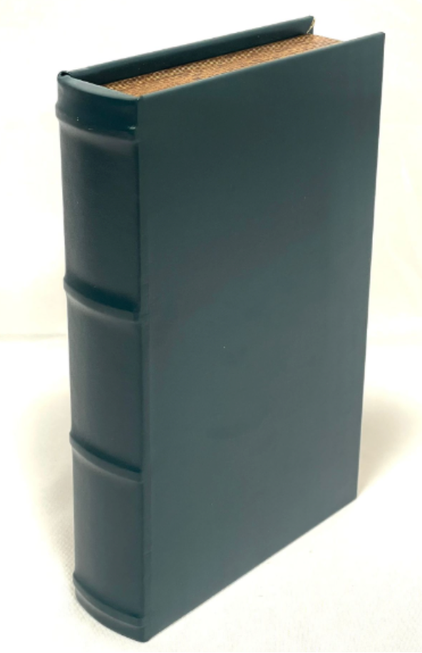 PU Leather Forest Green Book Large