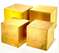 Brass Gold Cube