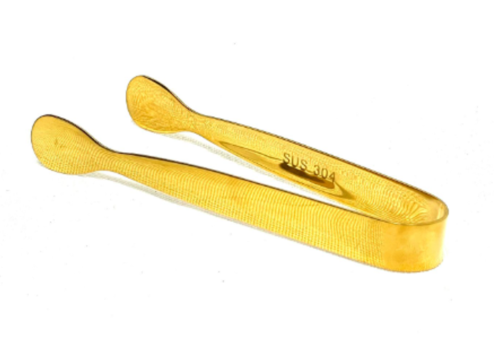 Gold thongs