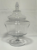 Transparent Glass Jar
