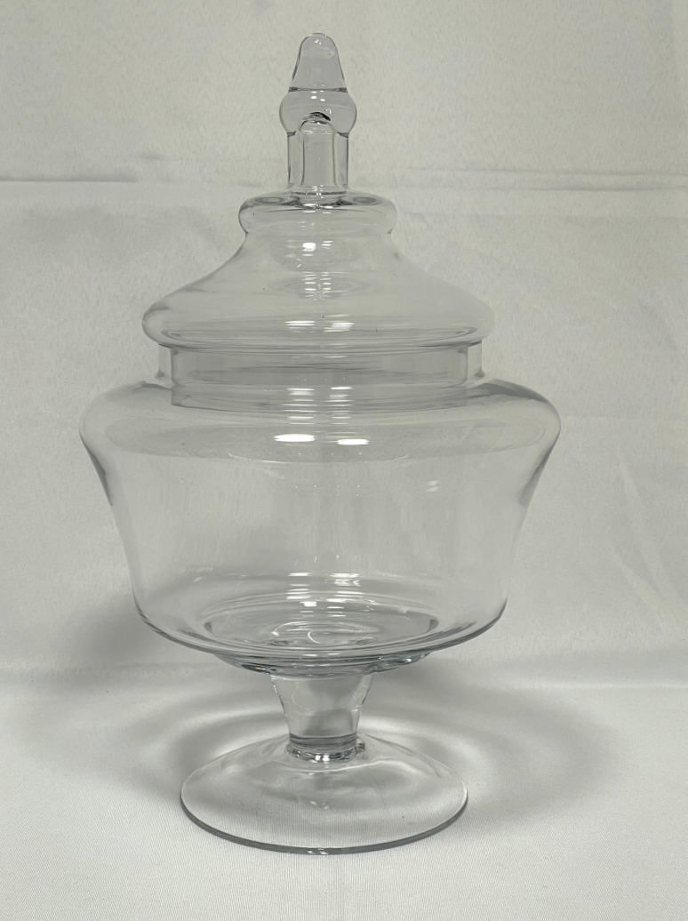 Transparent Glass Jar