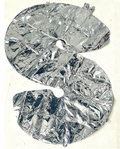 S Alphabet Silver Balloon
