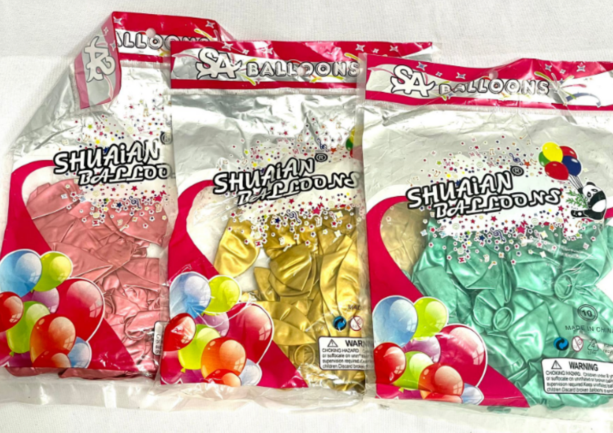 Pack of Metallic balloons