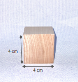 Tan Wooden Block