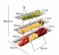 Three-tier serving stand