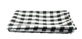 Checkered dinning cloth
