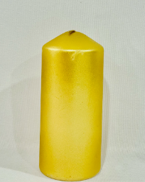 Gold Pillar Candle