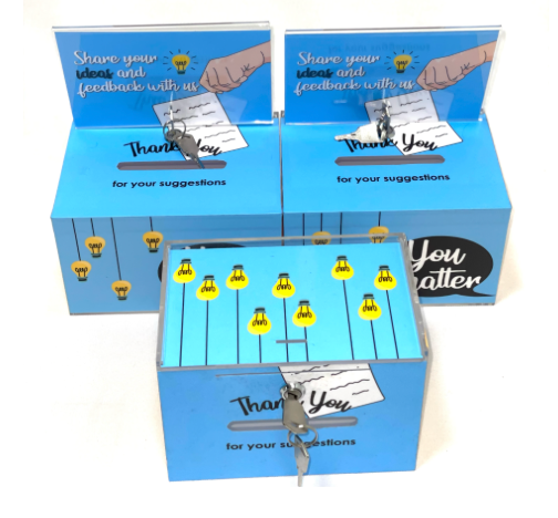 Acrylic Suggestion Box